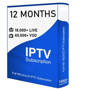 IPTV 12 Months Subscription
